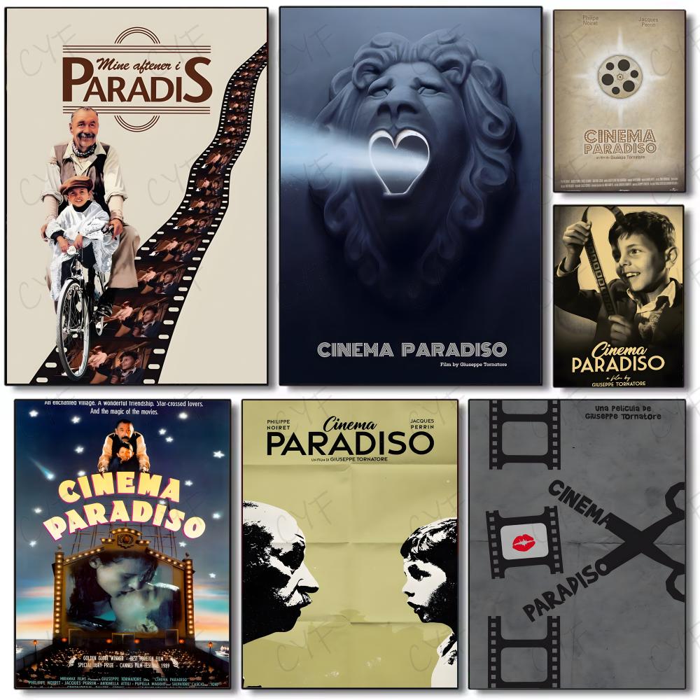 Home Cinema The Drama - Nostalgiczny film dramatyczny C-Cinema Paradiso Plakat