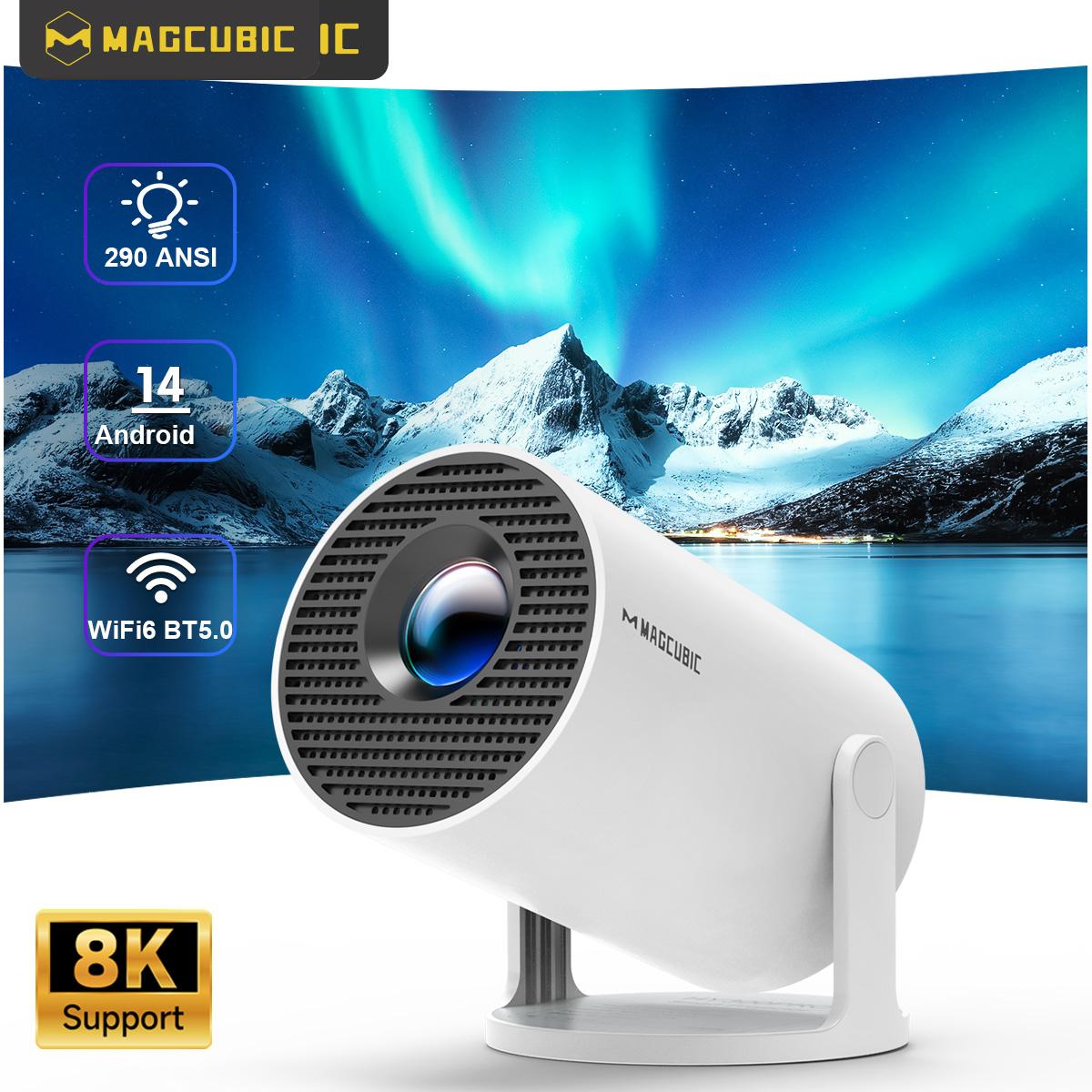 Home Cinema Projector Xiaomi - Projektor Magcubic HY300 Pro 8K Android