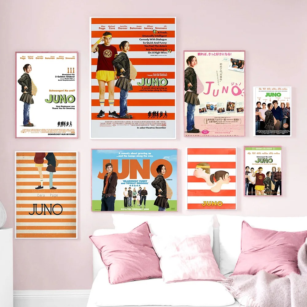Home Cinema The Drama - Juno Comedy Drama Film nadrukowany plakat
