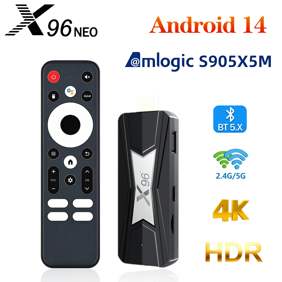 X96 NEO TV Stick Amlogic S905X – Home Cinema Dolby Atmos recenzja i cena