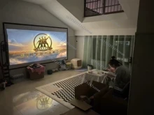 Łatwa Instalacja Ekran Projekc – Home Cinema Wall Lights recenzja i cena