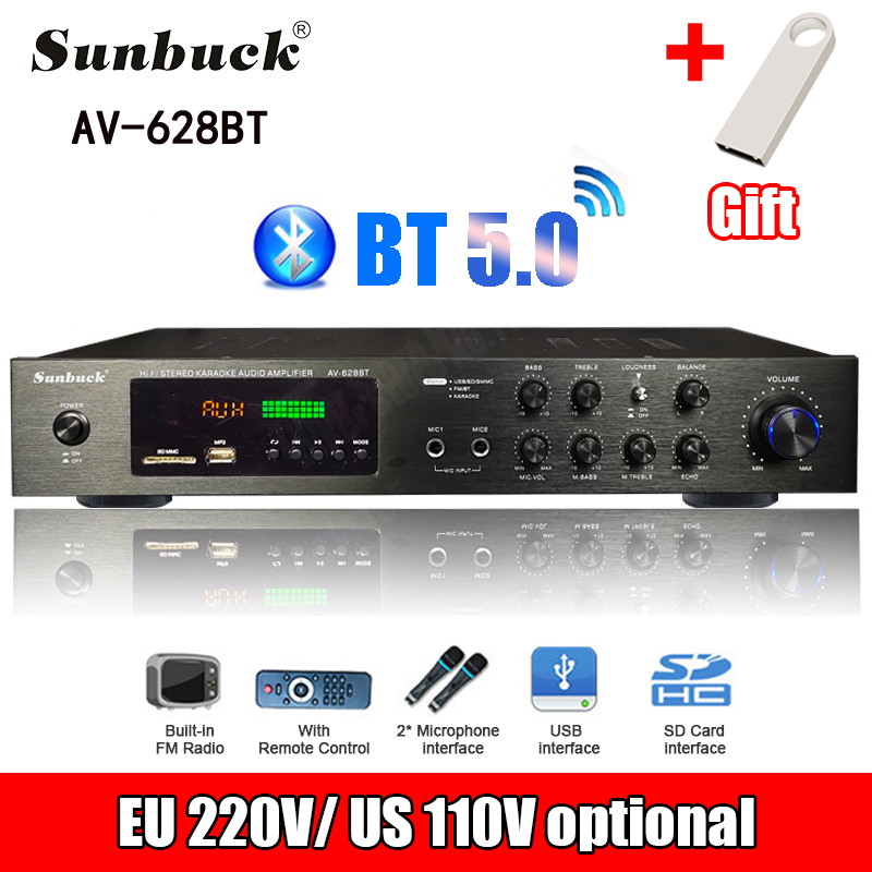 Wzmacniacz mocy 110/220V 2000W – Home Cinema Receiver recenzja i cena
