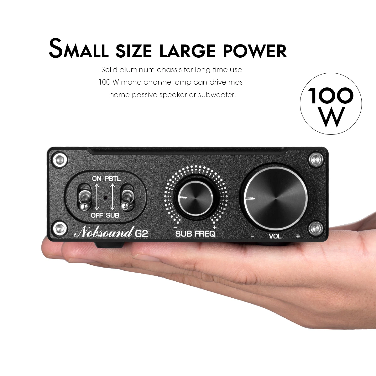 Nobsound Hi-Fi G2 monokanałowy – Home Cinema Receiver recenzja i cena