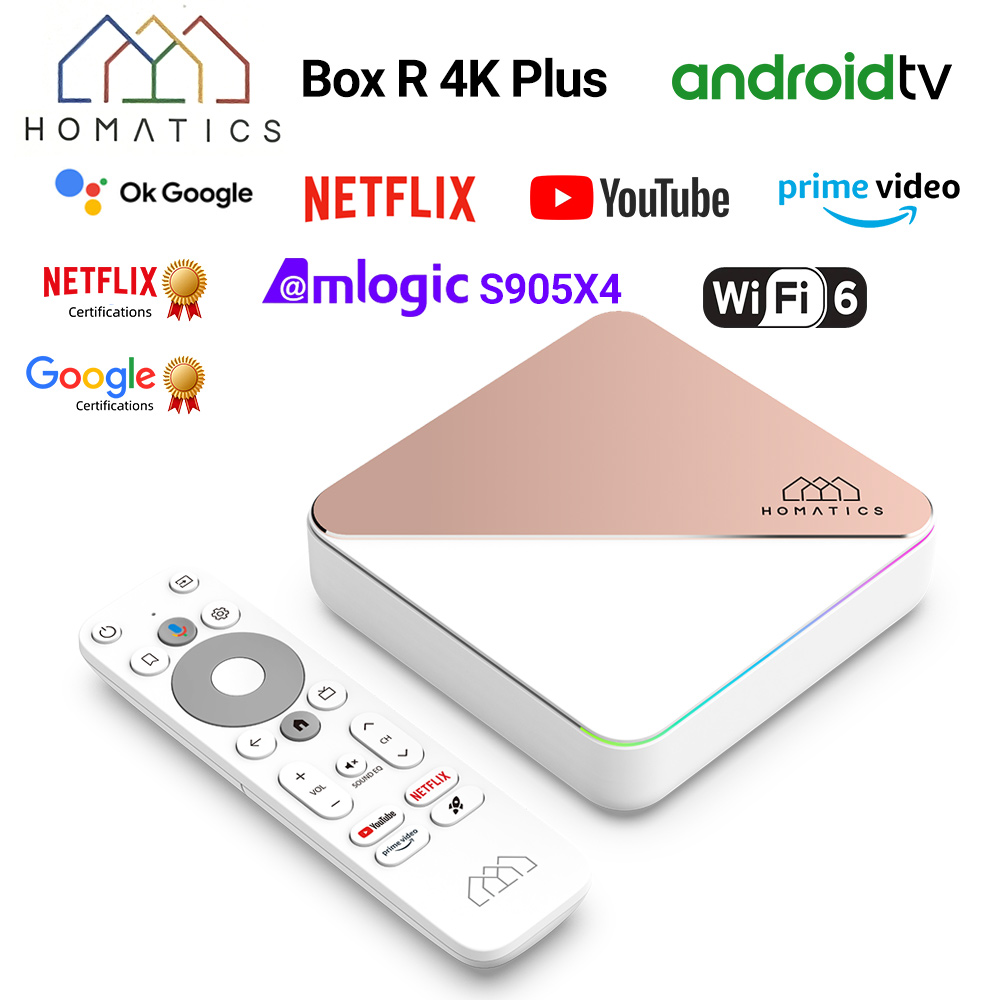 HOMATICS Box R 4K Plus TV Box  – Home Cinema Dolby Atmos recenzja i cena