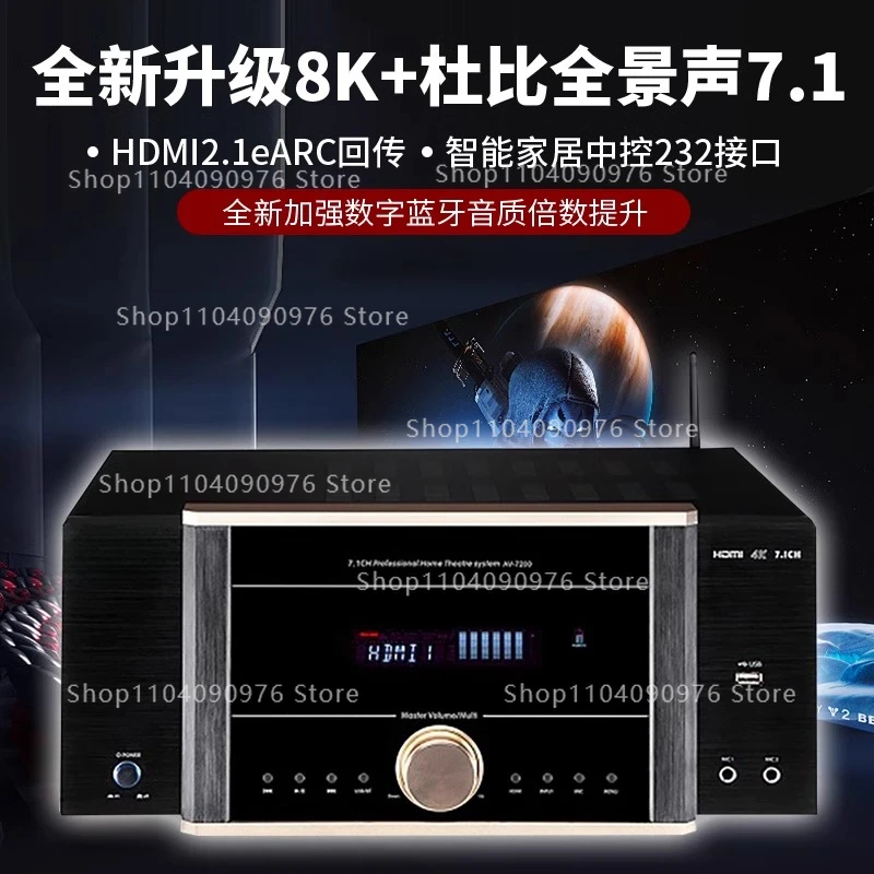 Wzmacniacz mocy AV-7200 do dom – Home Cinema Dolby Atmos recenzja i cena