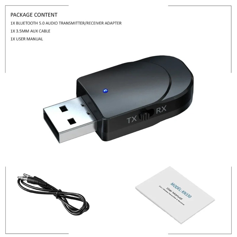 KN330 3w1 USB EDR Bluetooth 5. – Home Cinema Receiver recenzja i cena