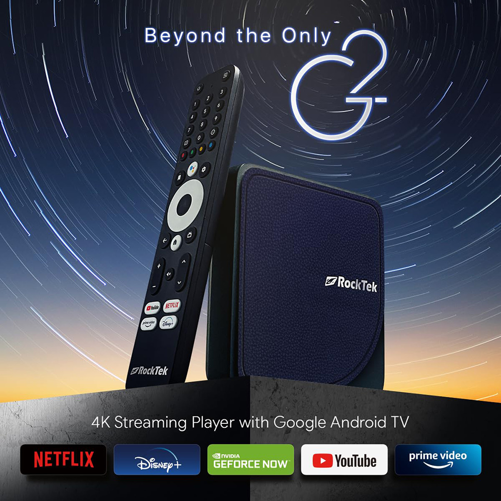 RockTek G2 4K Android TV 14 AT – Home Cinema Dolby Atmos recenzja i cena