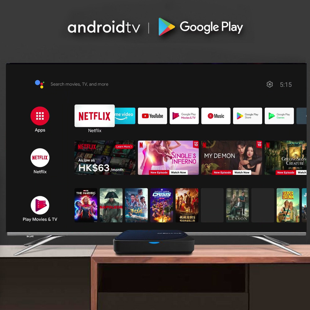 RockTek G2 4K Android TV 14 AT – Home Cinema Dolby Atmos recenzja i cena