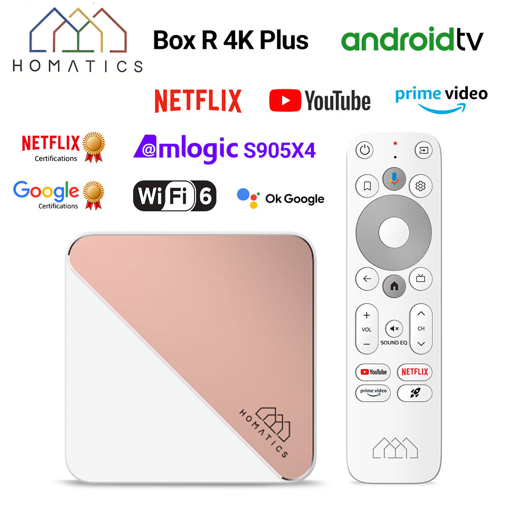 HOMATICS Box R 4K Plus TV Box  – Home Cinema Dolby Atmos recenzja i cena