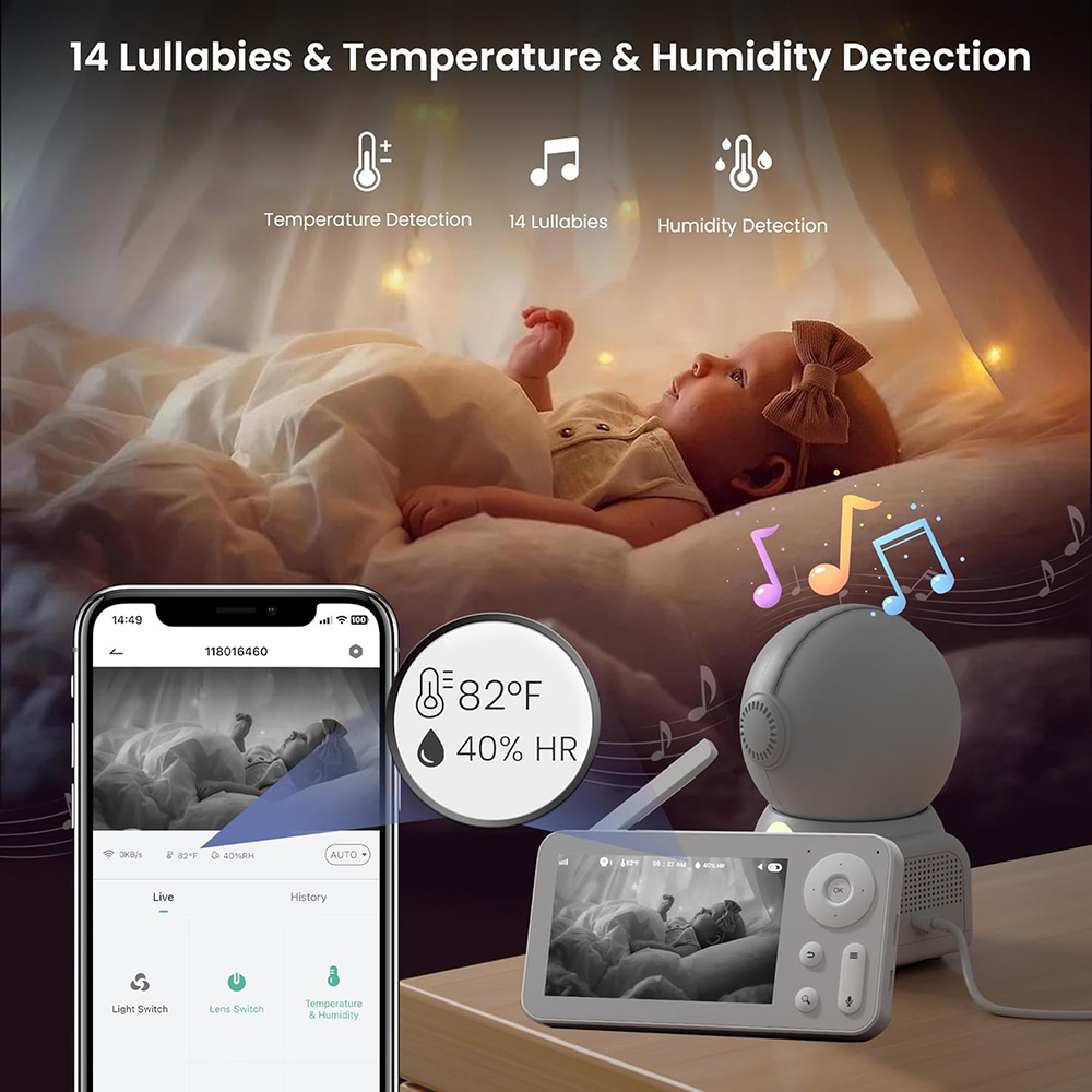 Niania 2K z 2 kamerami i audio – Home Cinema Wireless recenzja i cena