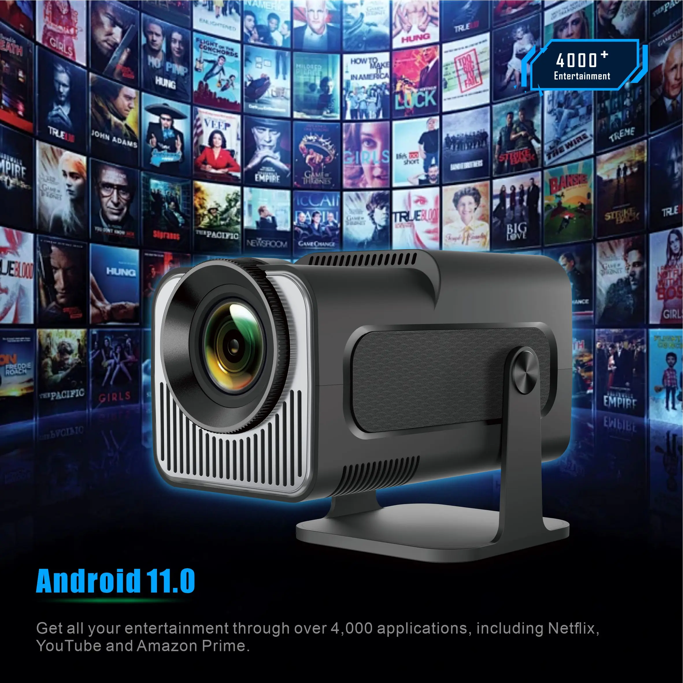 Salange HY320 Mini Projektor 7 – Home Cinema Projector Xiaomi recenzja i cena