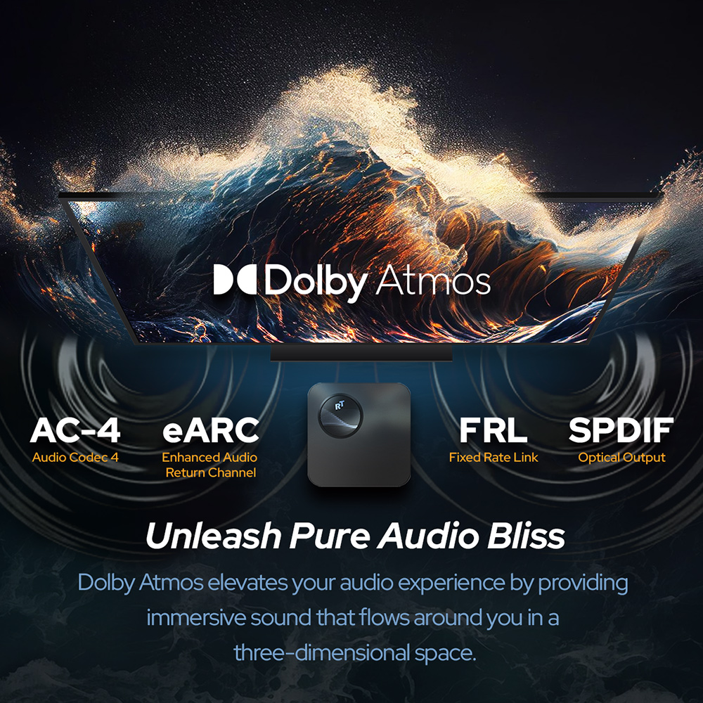 RockTek GX1 UHD Google TV 14 B – Home Cinema Dolby Atmos recenzja i cena